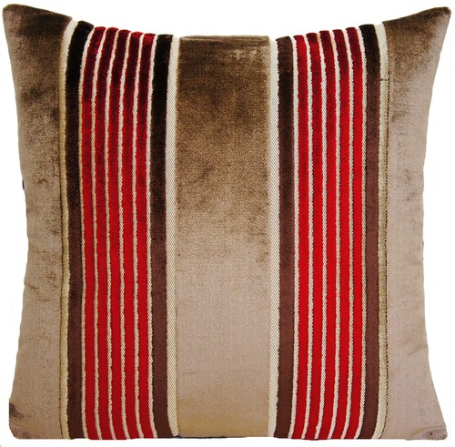 Stripes cushion cover velvet - cushion,