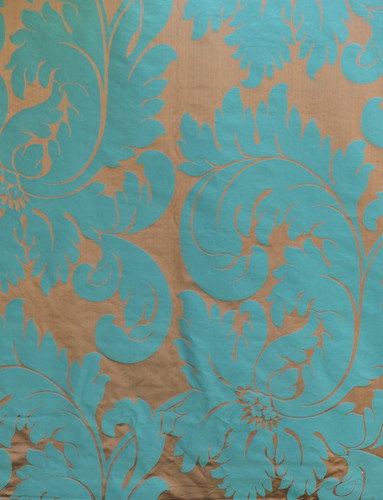 Luxury silk cotton damask - silk/cotton,